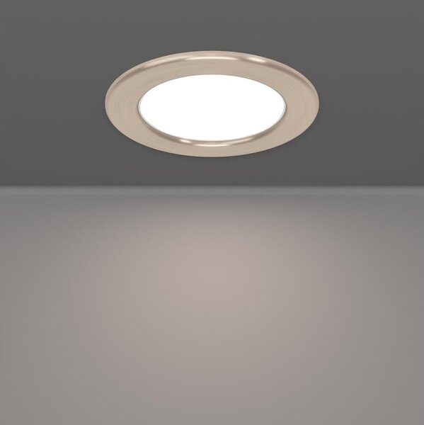 Eglo 901435-LED Plafonieră încastrată FUEVA-Z LED/5W/230V 12cm IP44 crom