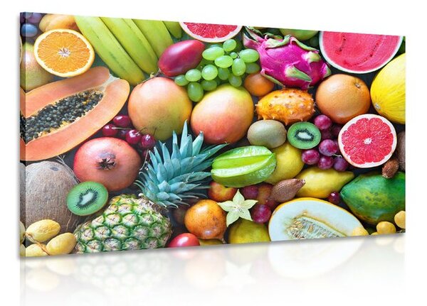 Tablou fructe tropicale