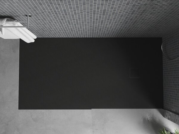 Mexen Bert, cadă de duș dreptunghiulară SMC 150 x 70 cm, neagră, 4K707015