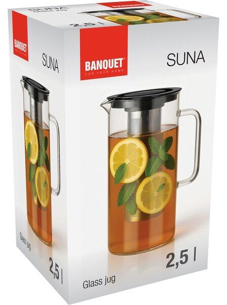 Banquet Paharul de sticlă Suna 2,5 l