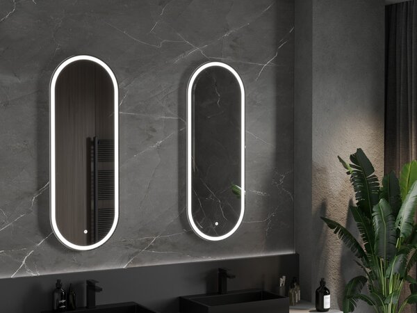 Mexen Bono, oglinda baie LED cu iluminare din spate 45 x 120 cm, 6000K, anti-aburire, 9816-045-120-611-00