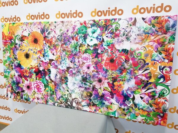 Tablou flori colorate