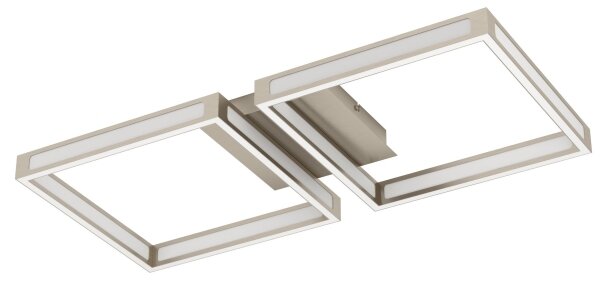 Plafonieră LED ALTAFLOR 2xLED/11,2W/230V crom mat Eglo 99785