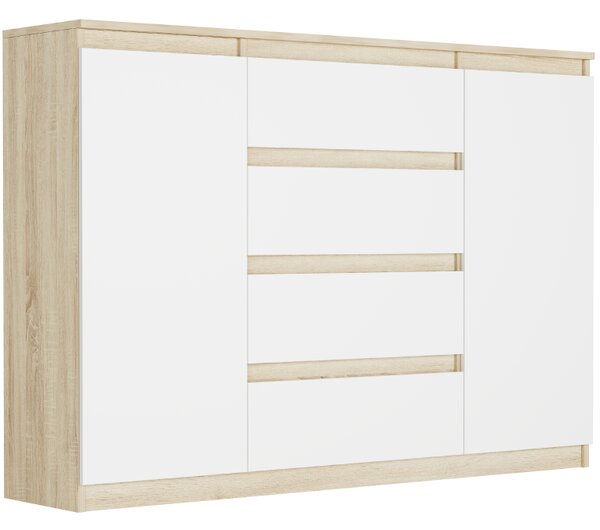 Comoda spațioasă R-140-S4 - diferite variante de culori antracit