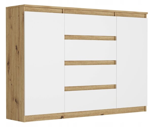 Comoda spațioasă R-140-S4 - diferite variante de culori antracit