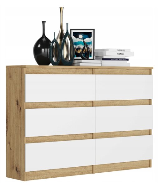 Comoda practică R-120 - diverse variante de culori sonoma mix alb