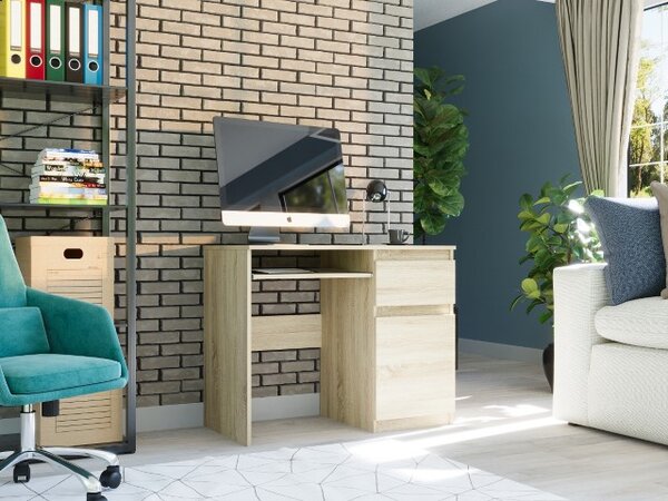 Birou modern de birou MODERN N-33 - diferite variante de culoare Alb