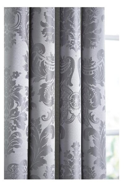 Draperii gri 2 buc. din damasc 168x183 cm Damask Jacquard – Catherine Lansfield