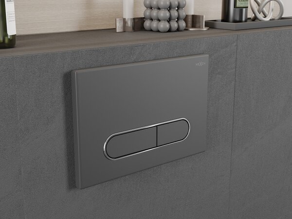 Mexen Fenix ​​​​11, buton de spălare pentru modulul Mexen, grafit, 601166