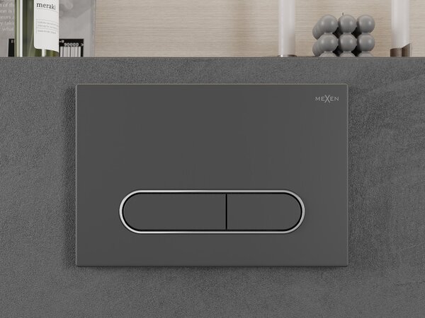 Mexen Fenix ​​​​11, buton de spălare pentru modulul Mexen, grafit, 601166