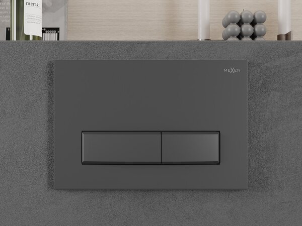 Mexen Fenix ​​​​09, buton de spălare pentru modulul Mexen, grafit, 600966