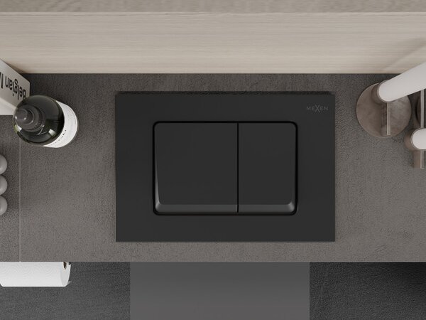 Mexen Fenix ​​​​XS 10, buton de spălare pentru modulul Mexen XS, grafit, 601066