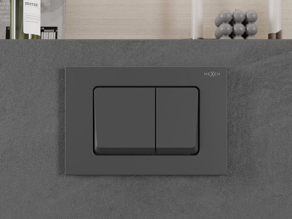 Mexen Fenix ​​​​XS 10, buton de spălare pentru modulul Mexen XS, grafit, 601066