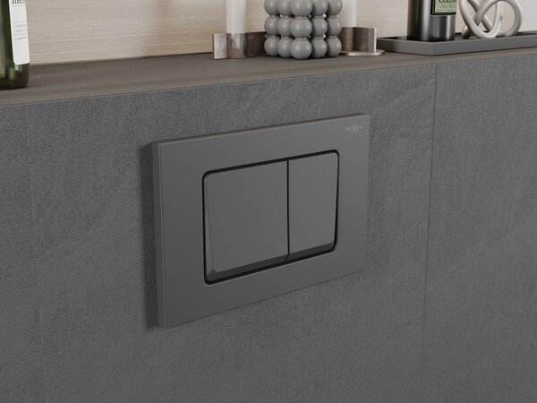 Mexen Fenix ​​​​XS 10, buton de spălare pentru modulul Mexen XS, grafit, 601066