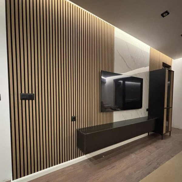 Panou acustic Nero 270×60 cm