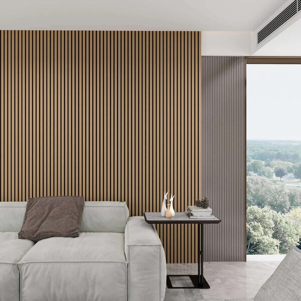 Panou acustic Nero 270×60 cm