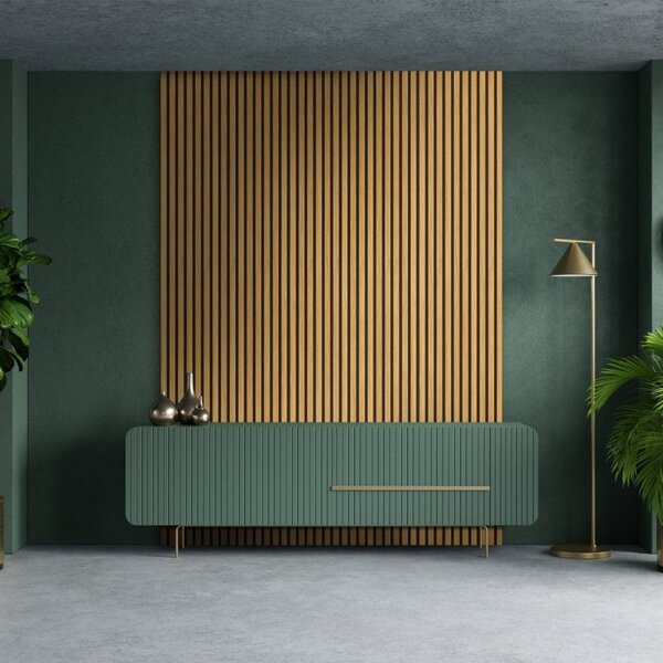 Panou acustic Nero 270×60 cm