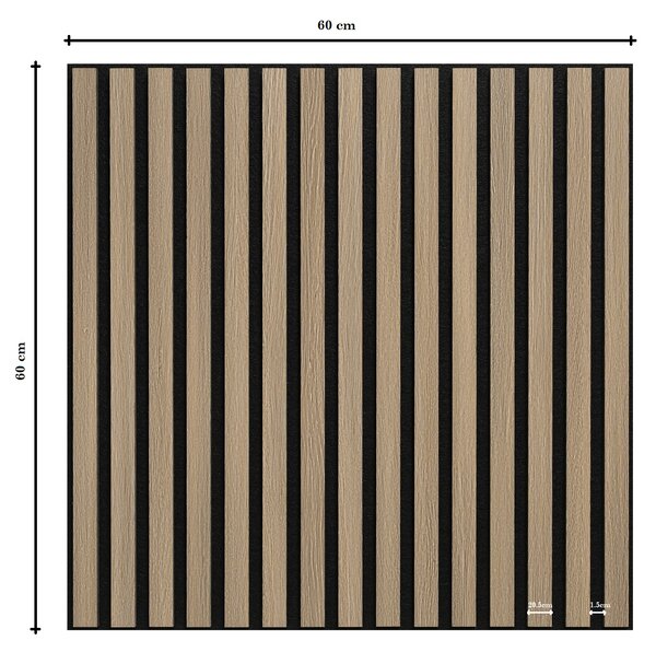 Panou acustic Esențial 60х60 cm