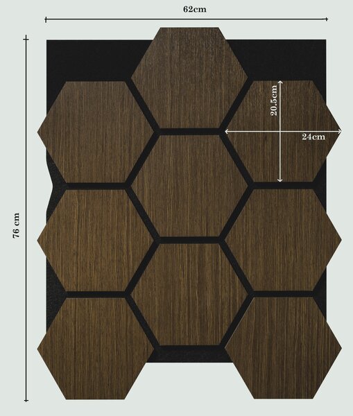 Panou acustic Orion 62×76 cm