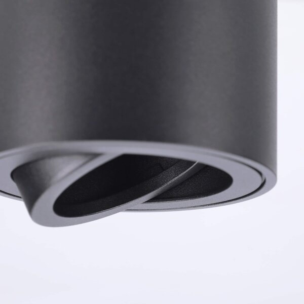 Spot MIA 1xGU10/30W/230V 84x80 mm negru BRILAGI