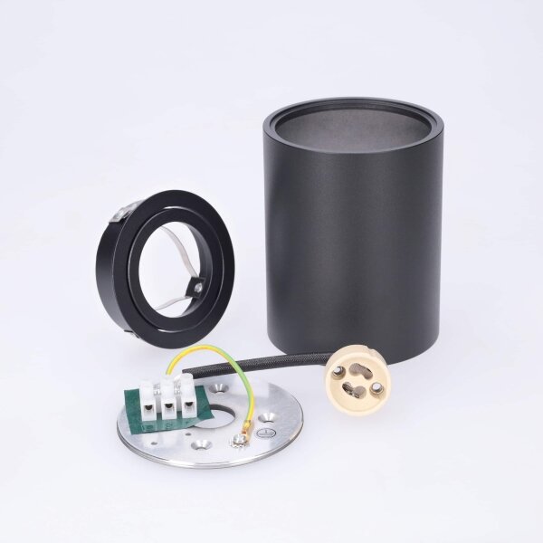 Spot MIA 1xGU10/30W/230V 100x80 mm negru BRILAGI