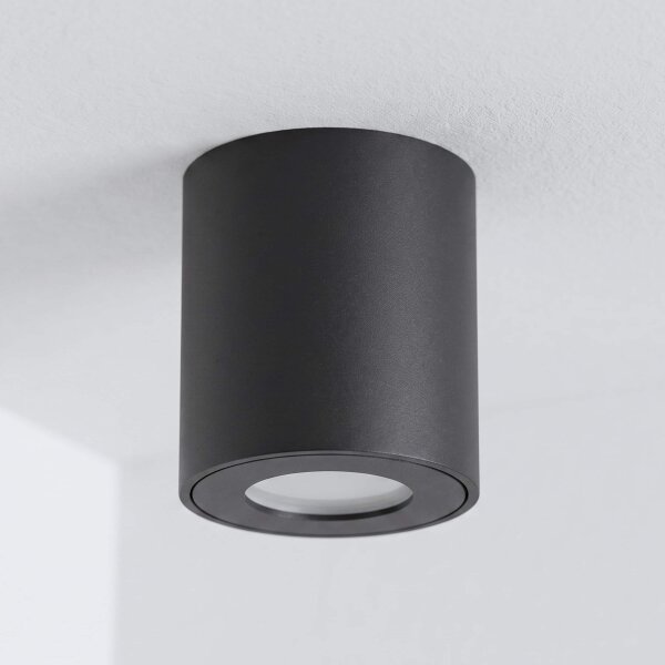 Spot pentru baie BRILAGI MIA 1xGU10/30W/230V 84x80 mm negru IP54