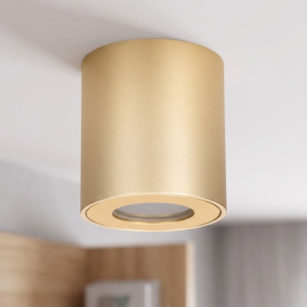 BRILAGI - Spot pentru baie MIA 1xGU10/30W/230V 84x80 mm auriu IP54