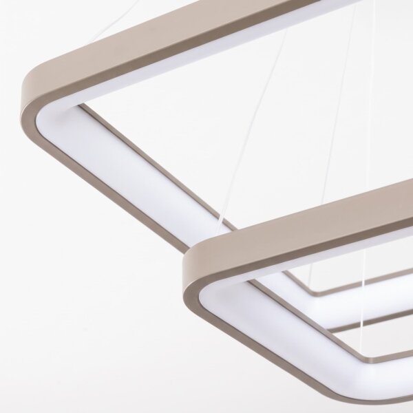 BRILAGI - lustra LED reglabilă pe cablu FALCON SLIM LED/78W/230V bej + telecomandă