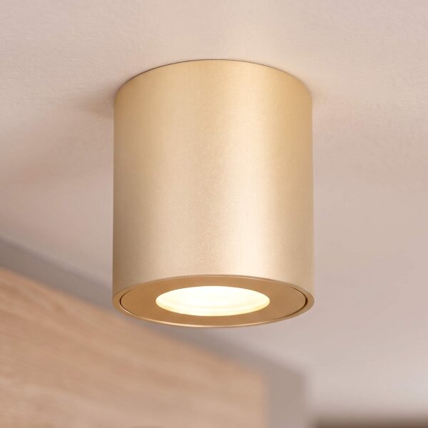 BRILAGI - Spot pentru baie MIA 1xGU10/30W/230V 84x80 mm auriu IP54