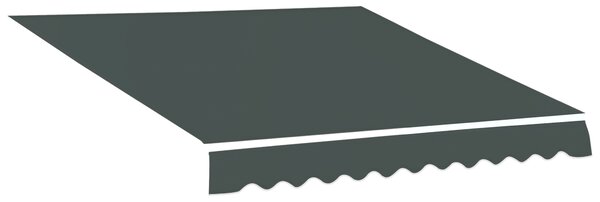 Outsunny Pânză de Înlocuire pentru Copertină Retractabilă cu Protecție UV 30+, 3,82x2,4 m, Gri | Aosom Romania