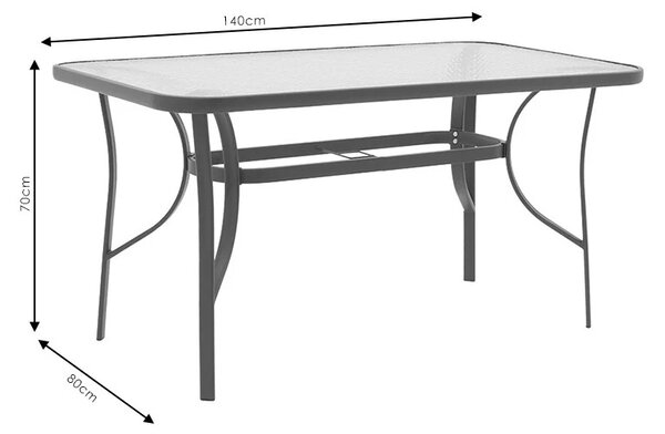 Masa de Gradina Valor Maro 120x70x70 cm