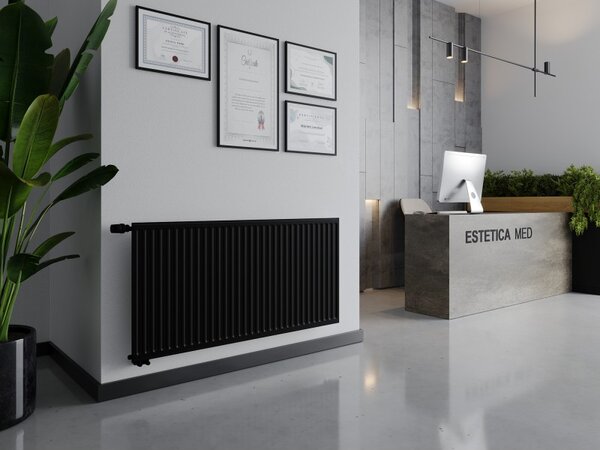 Mexen Hygiene CVH10, radiator panou 600 x 800 mm, conexiune inferioară, 500 W, negru, W610H-060-080-70