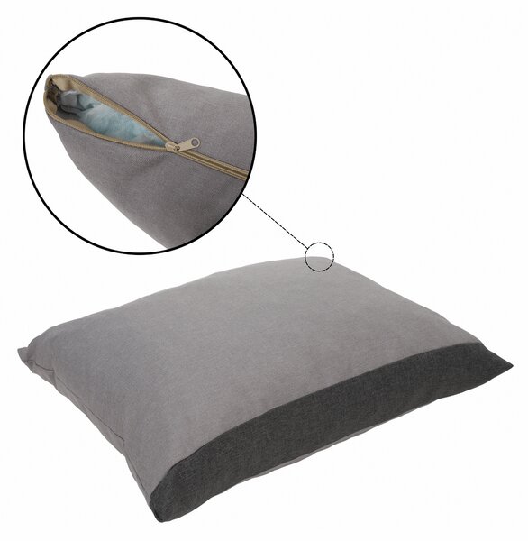 KONDELA Set de canapea universal, gri/gri deschis, PAGI COLţ UNI