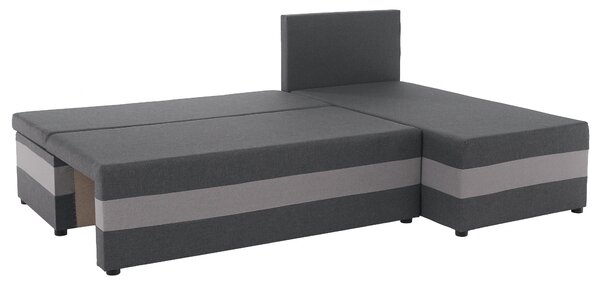 KONDELA Set de canapea universal, gri/gri deschis, PAGI COLţ UNI