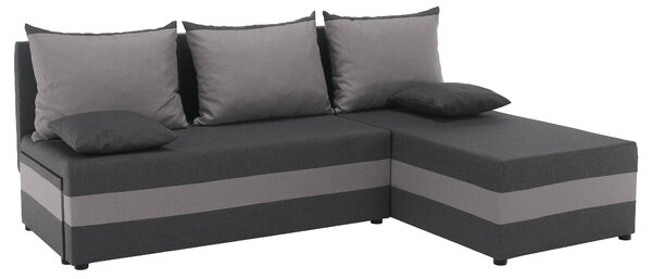 KONDELA Set de canapea universal, gri/gri deschis, PAGI COLţ UNI