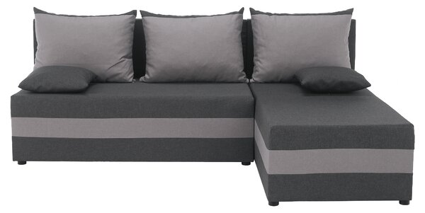 KONDELA Set de canapea universal, gri/gri deschis, PAGI COLţ UNI