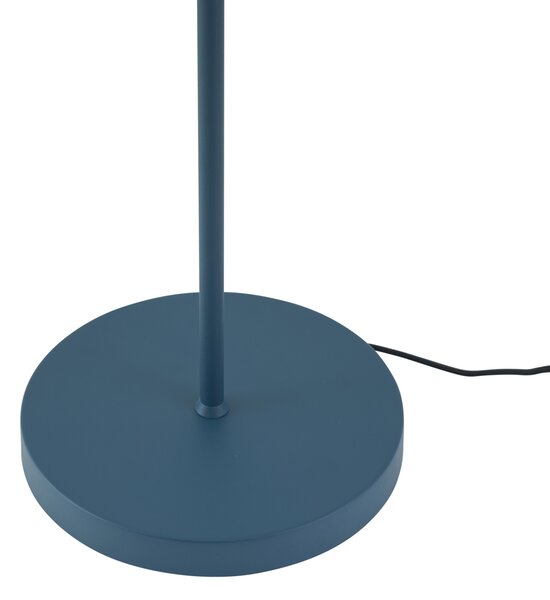 Lampă de podea modernă albastră cu 2 lumini - Stijn