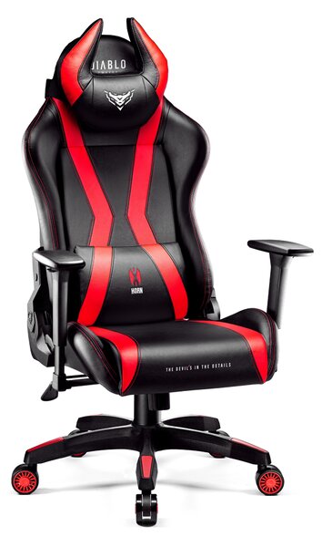 Scaun gaming Diablo X-Horn 2.0 Normal Size: negru-roșu