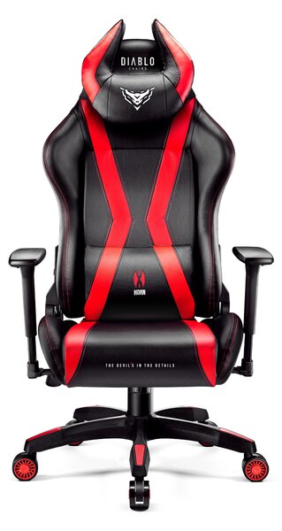 Scaun gaming Diablo X-Horn 2.0 Normal Size: negru-roșu