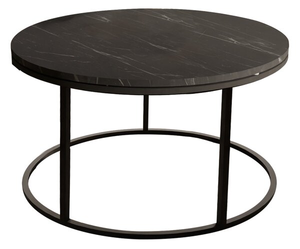 Masuta Cafea MDF Drowe Finisaj Marmura Neagra