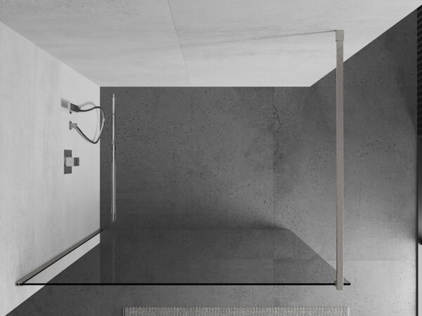Mexen Kioto, paravane de dus tip Walk-In 60 x 200 cm, sticla transparenta 8 mm, otel, 800-060-101-97-00
