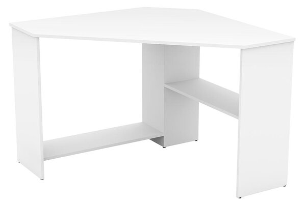 Masă PC de colț Rhyno (alb). Promo -19%. 1108243