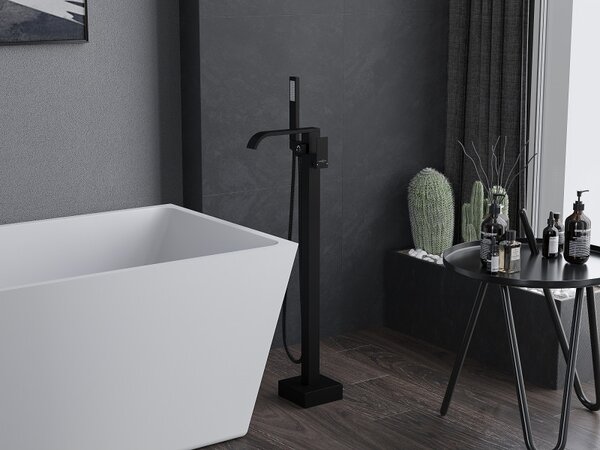 Mexen Lava, robinet pentru cada de baie, negru mat, 752433-70