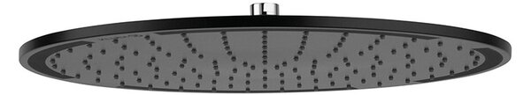 Pălărie de duș, Kludi, A-QA, 40 cm, negru - crom, 6434087-00