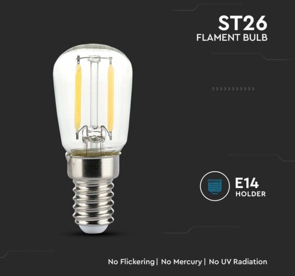 Bec LED Filament ST26 E14/2W/230V 4000K