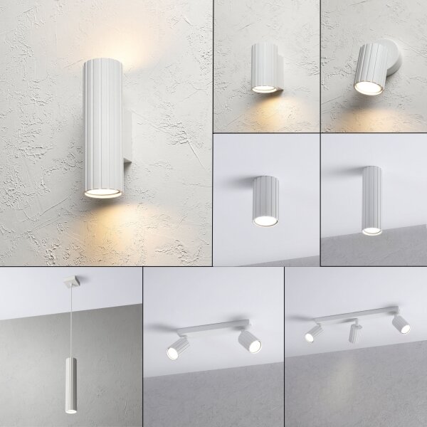 Brilagi - Aplica de perete CRISPINA 2x GU10, 10W, 230V, 20 cm, alb