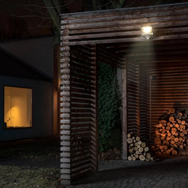 Proiector LED exterior LED/100W/230V 4500K IP65 negru