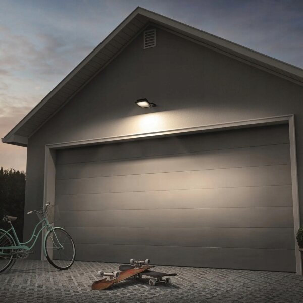 Proiector LED exterior LED/100W/230V 4500K IP65 negru