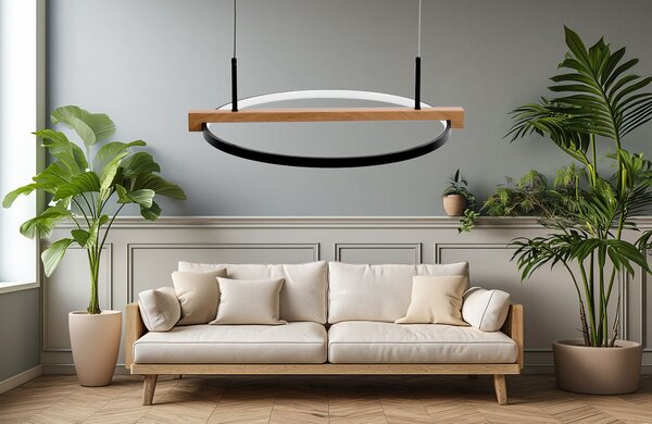 Lampa LED wood APP1530-CP