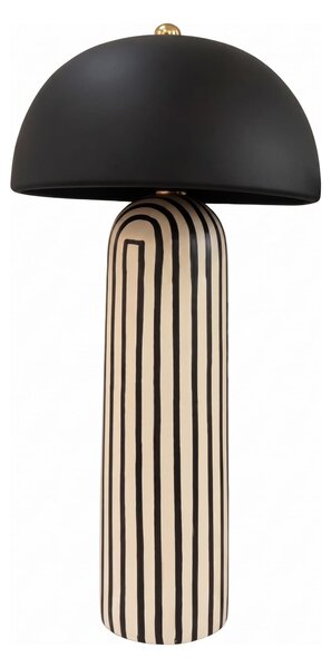 Lampa de masa din ceramica Zebra